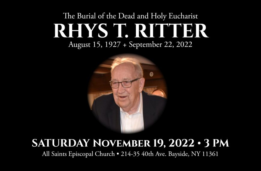 The Funeral of Rhys T. Ritter