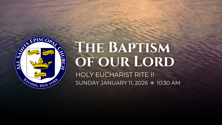 The Baptism of our Lord