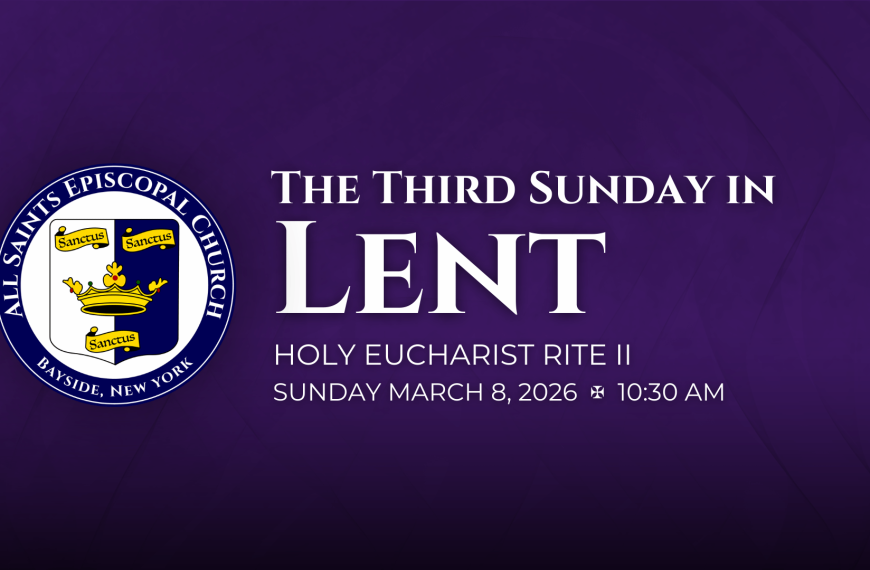 The Third Sunday in Lent